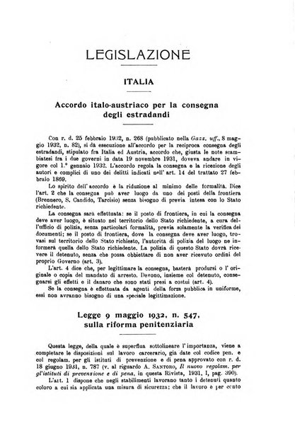 La scuola positiva rivista di diritto e procedura penale