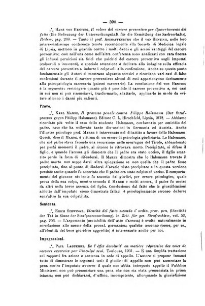 La scuola positiva rivista di diritto e procedura penale