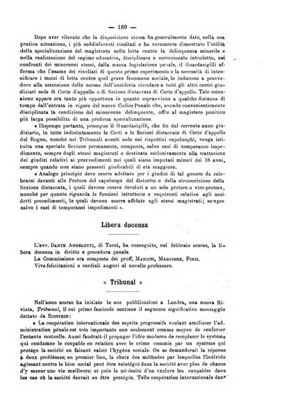 La scuola positiva rivista di diritto e procedura penale