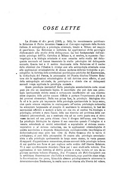 La scuola positiva rivista di diritto e procedura penale