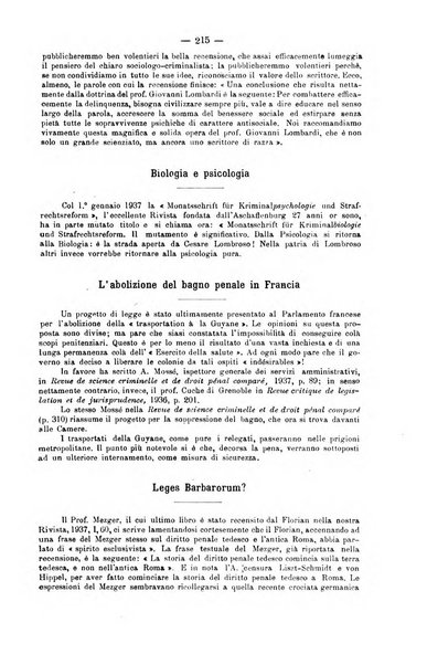 La scuola positiva rivista di diritto e procedura penale