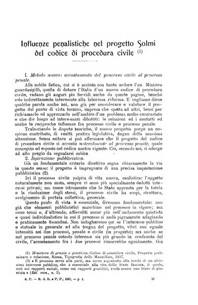 La scuola positiva rivista di diritto e procedura penale