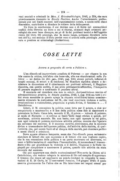 La scuola positiva rivista di diritto e procedura penale