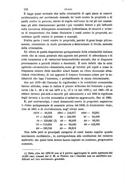 La scuola positiva nella giurisprudenza civile e penale e nella vita sociale