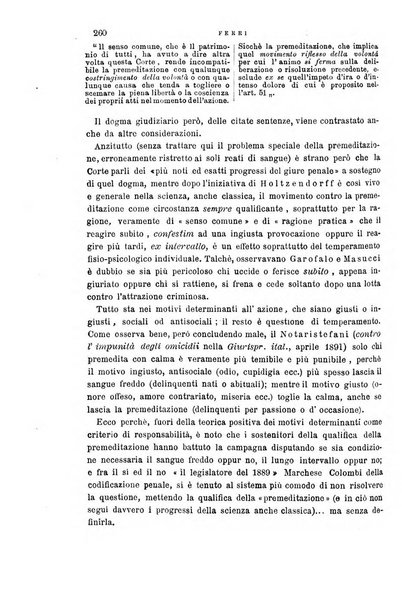 La scuola positiva nella giurisprudenza civile e penale e nella vita sociale