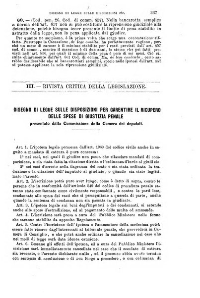 La scuola positiva nella giurisprudenza civile e penale e nella vita sociale