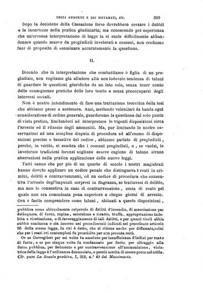 La scuola positiva nella giurisprudenza civile e penale e nella vita sociale