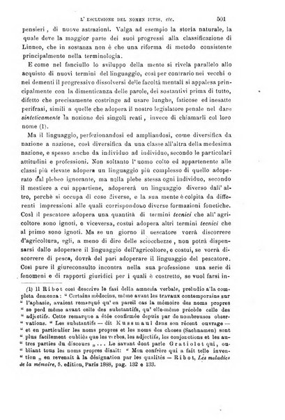 La scuola positiva nella giurisprudenza civile e penale e nella vita sociale