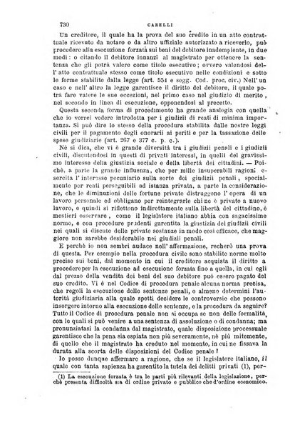 La scuola positiva nella giurisprudenza civile e penale e nella vita sociale