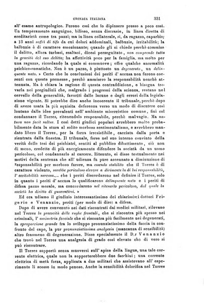 La scuola positiva nella giurisprudenza civile e penale e nella vita sociale