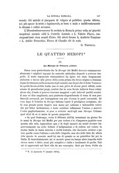 La scuola romana foglio periodico di letteratura e di arte