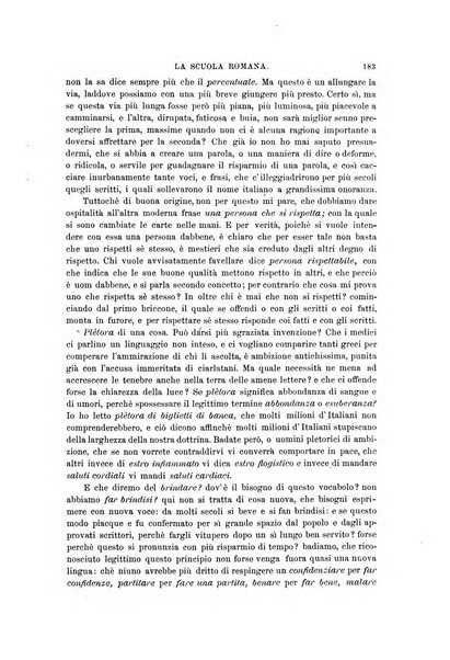 La scuola romana foglio periodico di letteratura e di arte