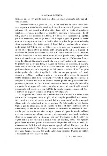 La scuola romana foglio periodico di letteratura e di arte