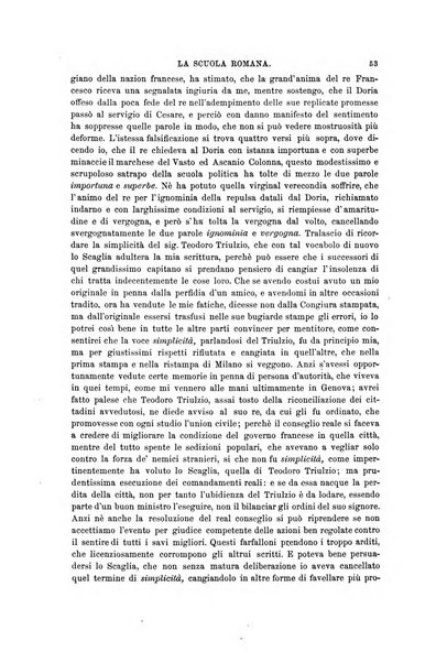 La scuola romana foglio periodico di letteratura e di arte