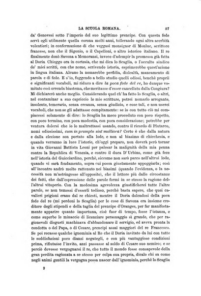 La scuola romana foglio periodico di letteratura e di arte