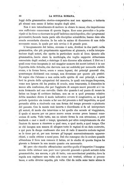 La scuola romana foglio periodico di letteratura e di arte