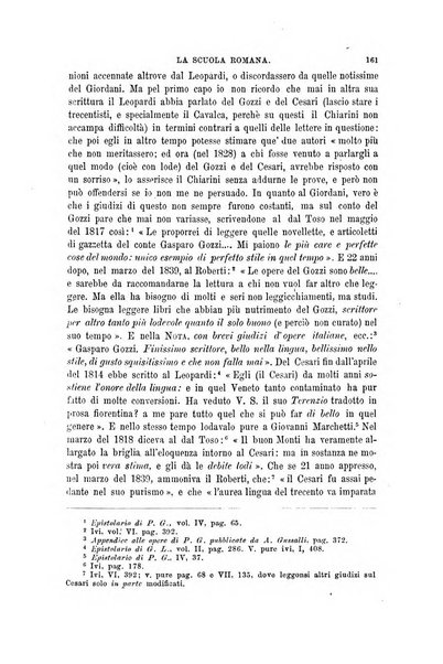 La scuola romana foglio periodico di letteratura e di arte