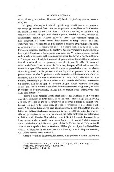 La scuola romana foglio periodico di letteratura e di arte