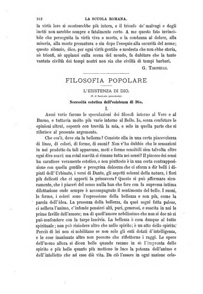 La scuola romana foglio periodico di letteratura e di arte