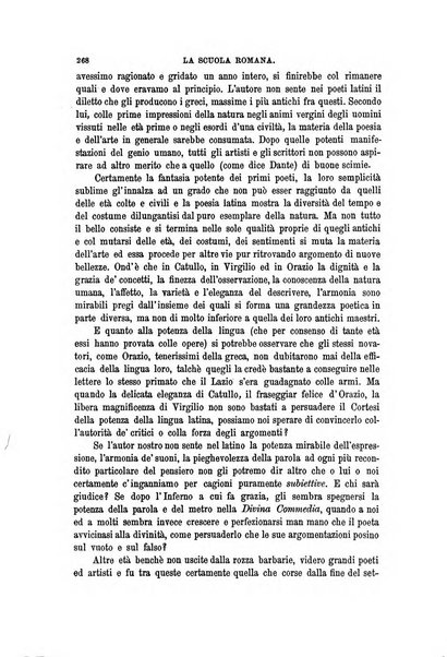 La scuola romana foglio periodico di letteratura e di arte