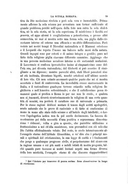 La scuola romana foglio periodico di letteratura e di arte