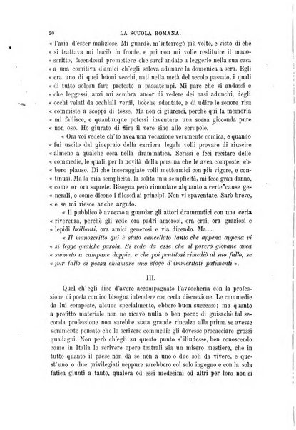 La scuola romana foglio periodico di letteratura e di arte