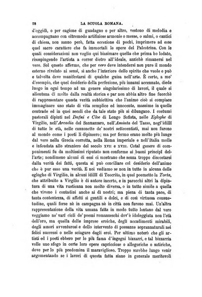 La scuola romana foglio periodico di letteratura e di arte