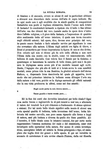 La scuola romana foglio periodico di letteratura e di arte