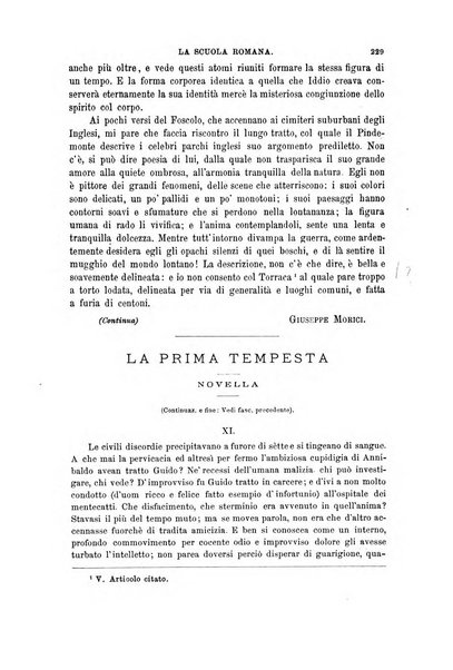 La scuola romana foglio periodico di letteratura e di arte