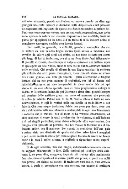 La scuola romana foglio periodico di letteratura e di arte