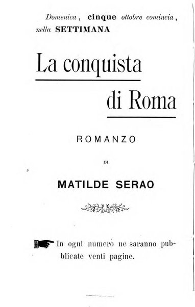 La settimana rassegna di lettere, arti e scienze