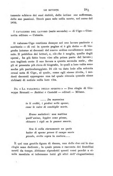 La settimana rassegna di lettere, arti e scienze