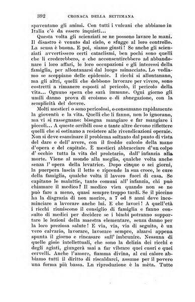 La settimana rassegna di lettere, arti e scienze