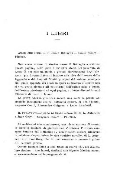 La settimana rassegna di lettere, arti e scienze