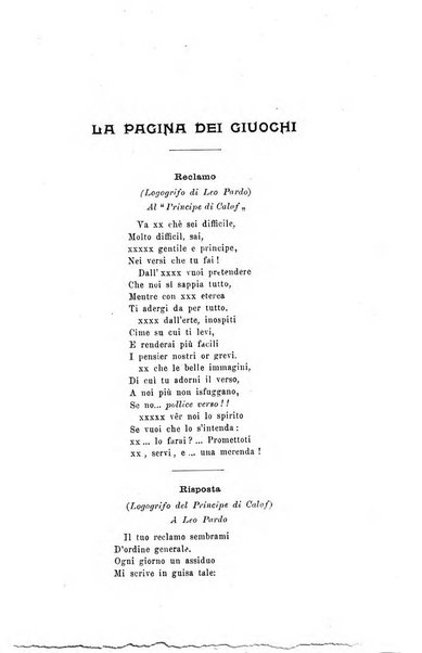 La settimana rassegna di lettere, arti e scienze