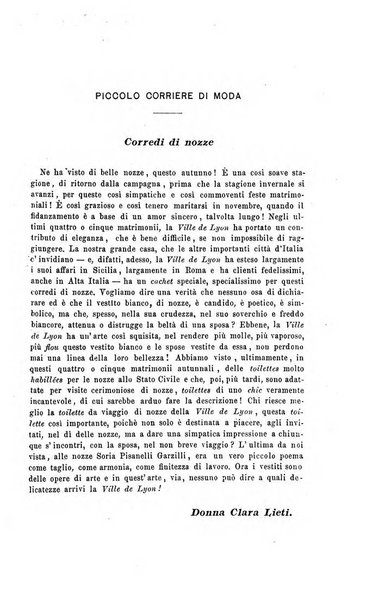 La settimana rassegna di lettere, arti e scienze