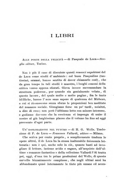 La settimana rassegna di lettere, arti e scienze