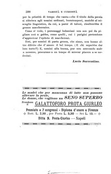 La settimana rassegna di lettere, arti e scienze