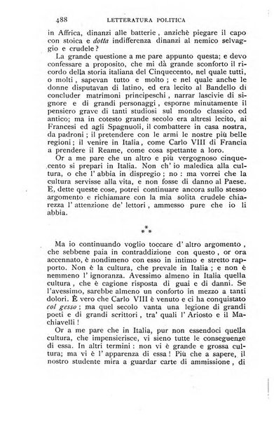 La settimana rassegna di lettere, arti e scienze