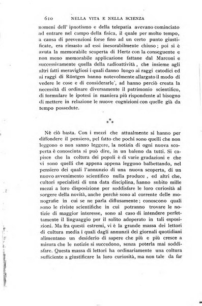 La settimana rassegna di lettere, arti e scienze