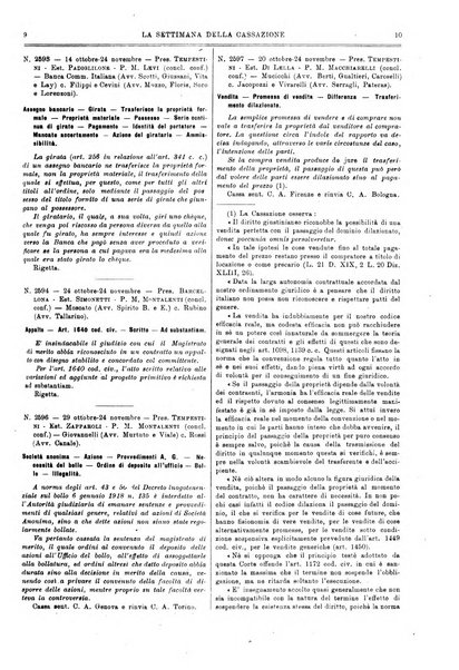 La settimana della Cassazione settimanale di giurisprudenza, legislazione, vita forense