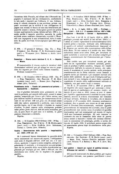 La settimana della Cassazione settimanale di giurisprudenza, legislazione, vita forense