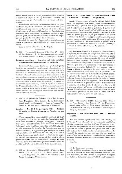 La settimana della Cassazione settimanale di giurisprudenza, legislazione, vita forense