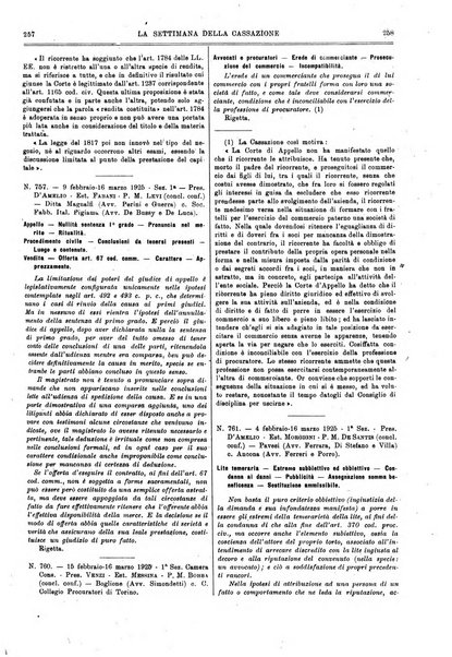 La settimana della Cassazione settimanale di giurisprudenza, legislazione, vita forense