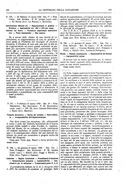 La settimana della Cassazione settimanale di giurisprudenza, legislazione, vita forense