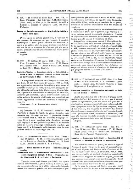 La settimana della Cassazione settimanale di giurisprudenza, legislazione, vita forense