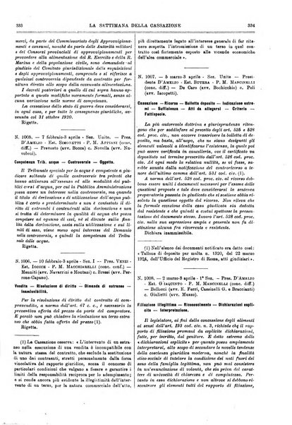 La settimana della Cassazione settimanale di giurisprudenza, legislazione, vita forense