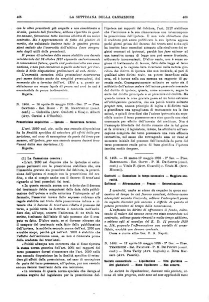 La settimana della Cassazione settimanale di giurisprudenza, legislazione, vita forense