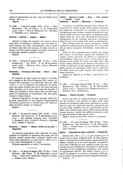 La settimana della Cassazione settimanale di giurisprudenza, legislazione, vita forense