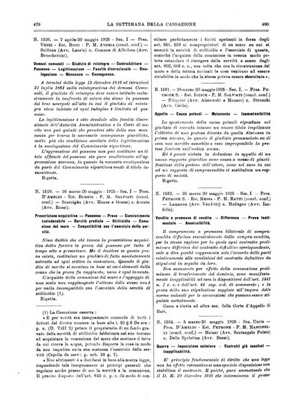 La settimana della Cassazione settimanale di giurisprudenza, legislazione, vita forense